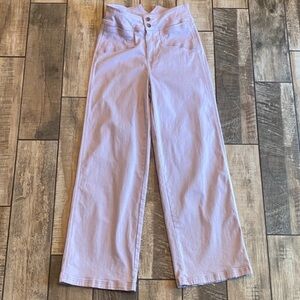 Avec Les Filles Lavender Paper Bag pants/Trousers